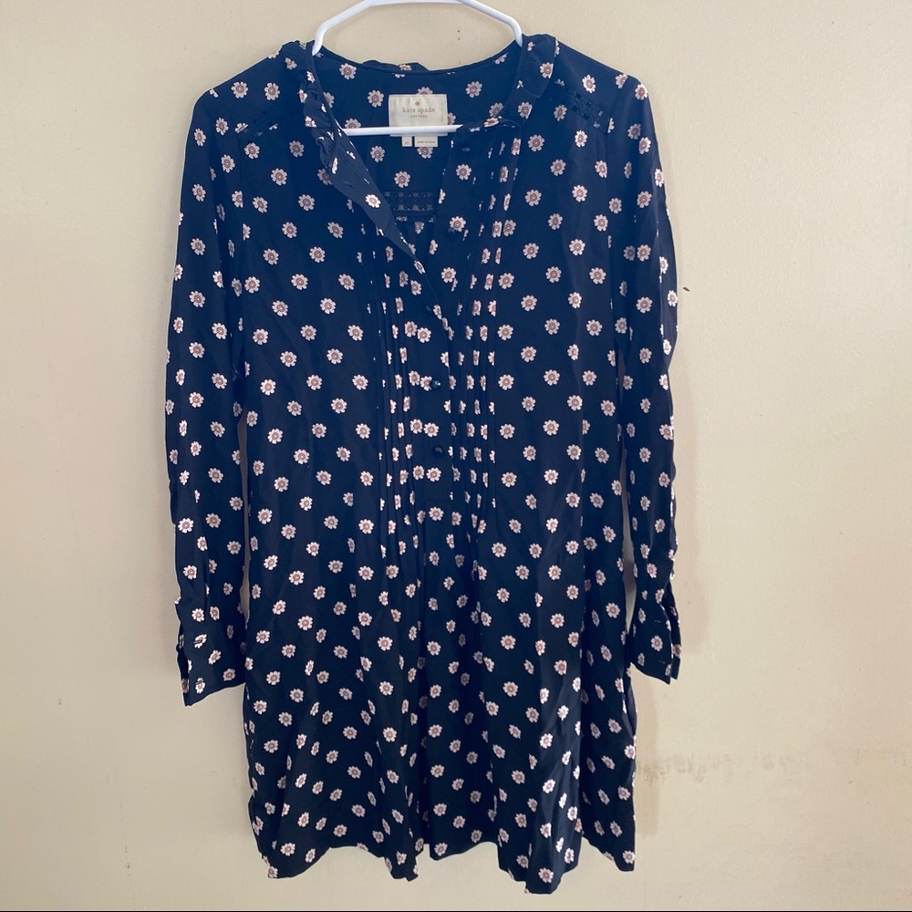 kate spade silk shift dress